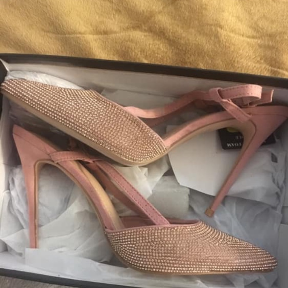 Fashion Nova Glitter Heels